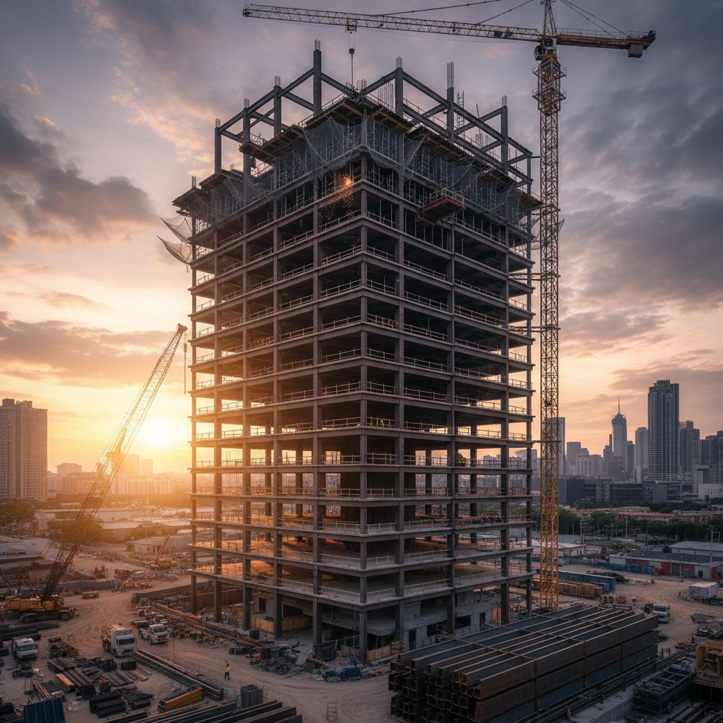 Steel Building Steel For High-Rise Construction