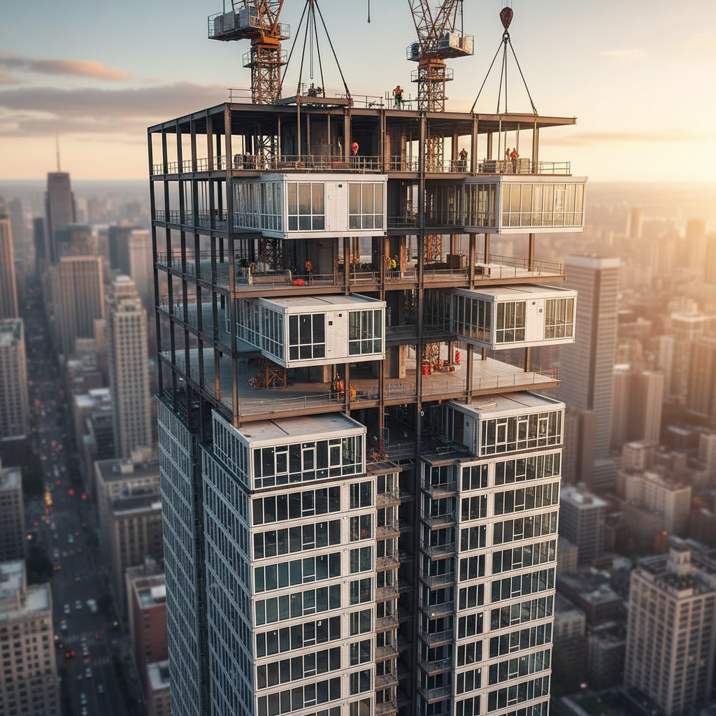 Steel Prefabricated House For High-Rise Construction