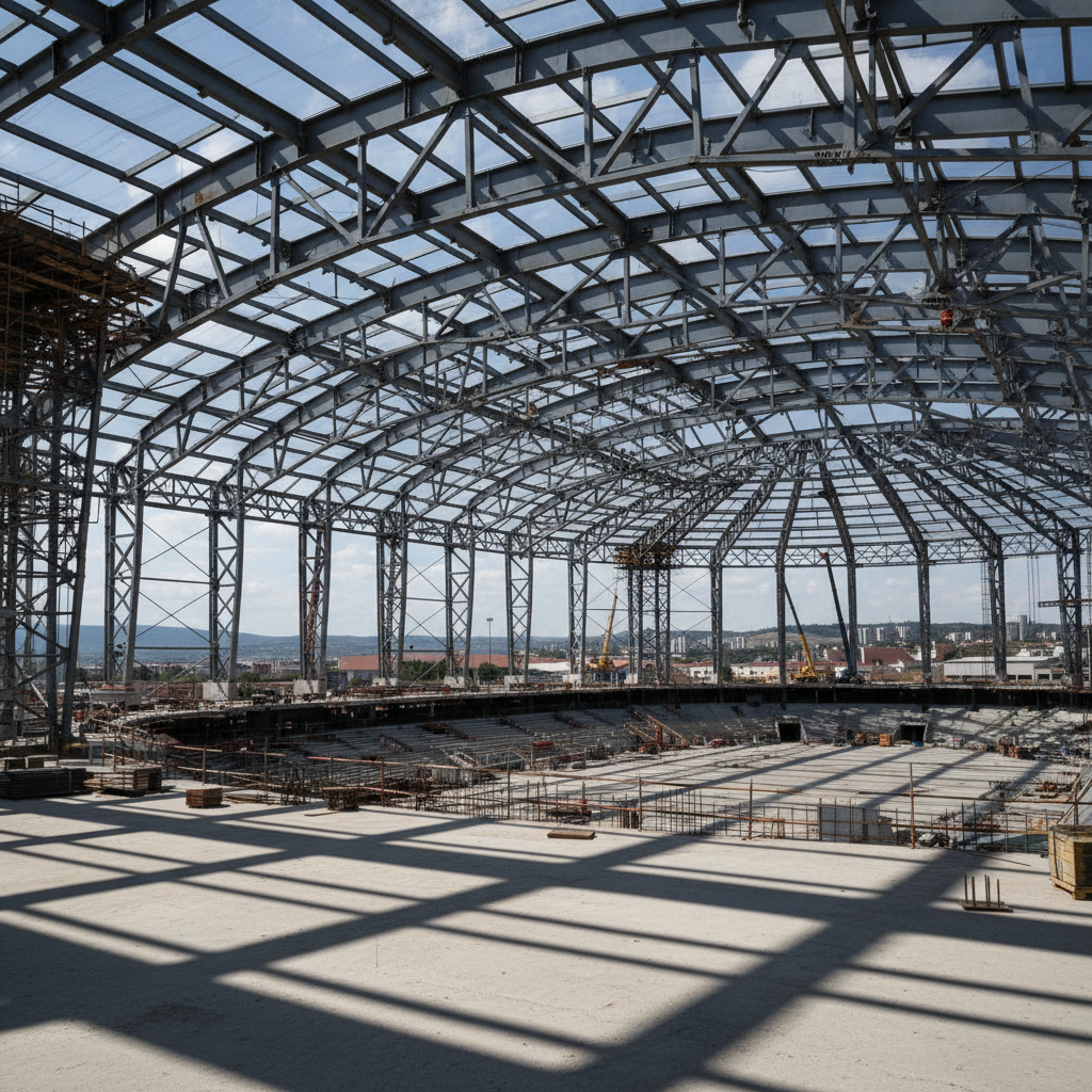 Steel Frame System For Sports Facilities