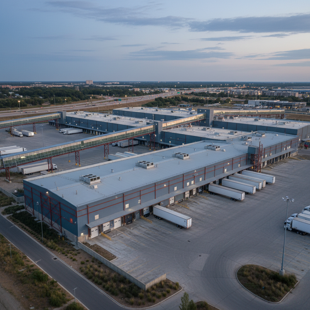Steel Metal Buildings For Distribution Centers