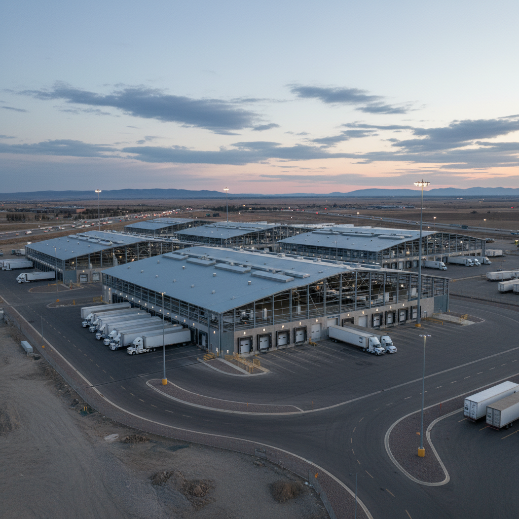 Steel Frame Metal Buildings For Distribution Centers