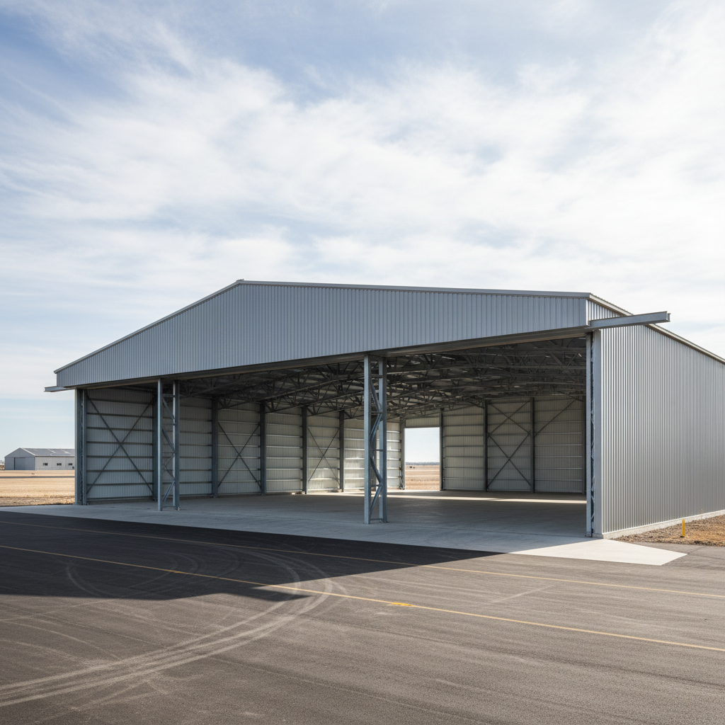 Steel Building Steel For Aircraft Hangars