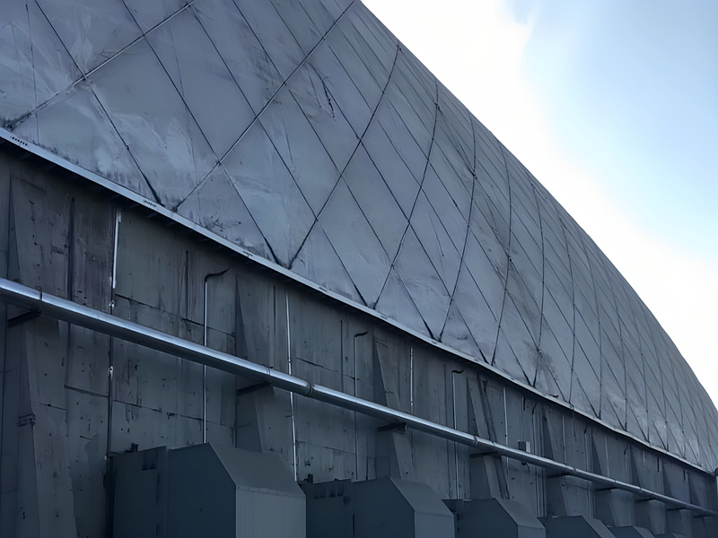 emergency door of giant inflatable dome