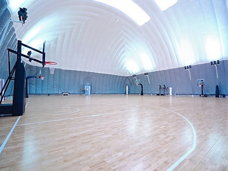 Air Dome Basketball Arena Interior