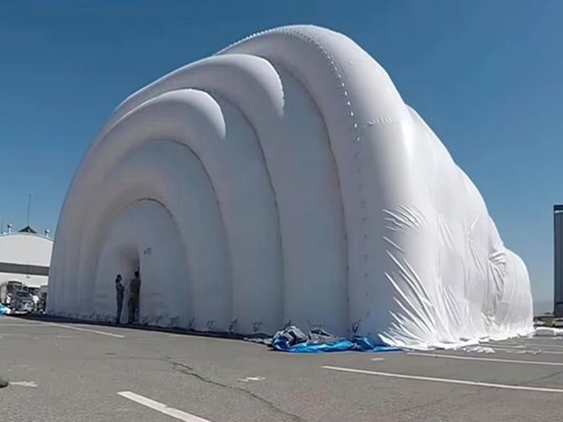 All-Weather Prefabricated Air Membrane Aviation Hangar