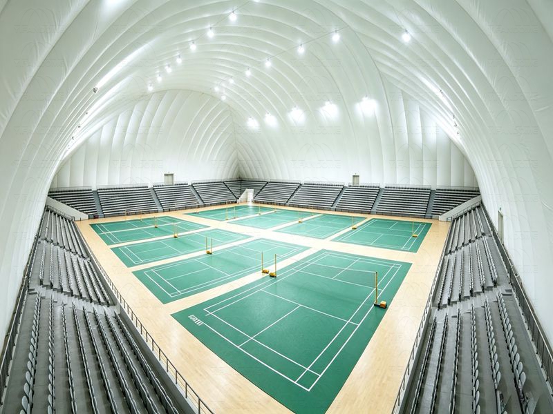Multi-Sports-AirDome-Badminton-Courts-With-Stands