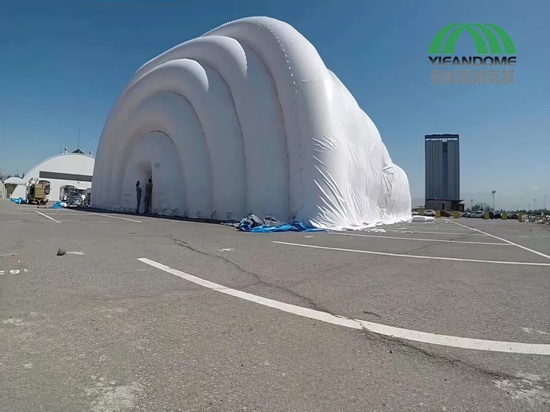 All-Weather Prefabricated Air Membrane Aviation Hangar