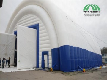 Custom Air-Rib Membrane Structure Aircraft Hangar