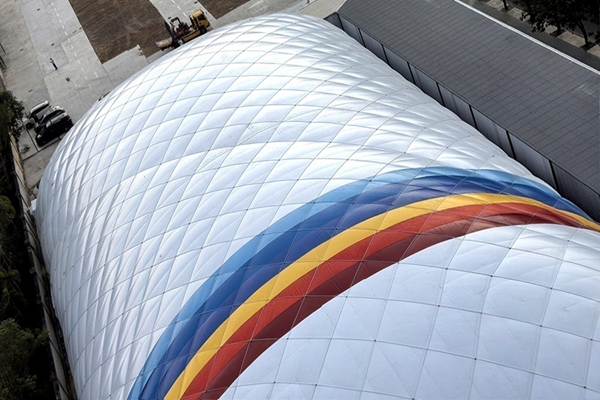 16-Grade Wind-Resistant Air Dome, Exploring a New Form for Tropical Applications