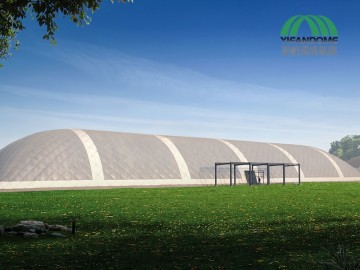 High Transparent Eco Agricultural Air Dome Greenhouse