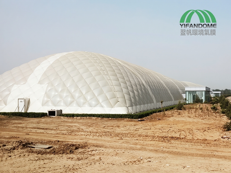 High Transparent Eco Agricultural Air Dome Greenhouse