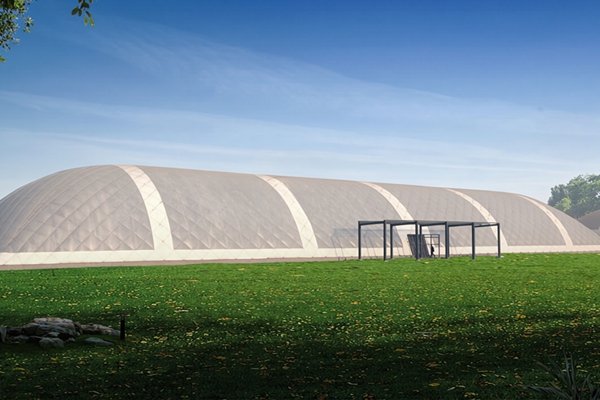 Air Dome is no longer limited to industrial and sports, but also to agriculture