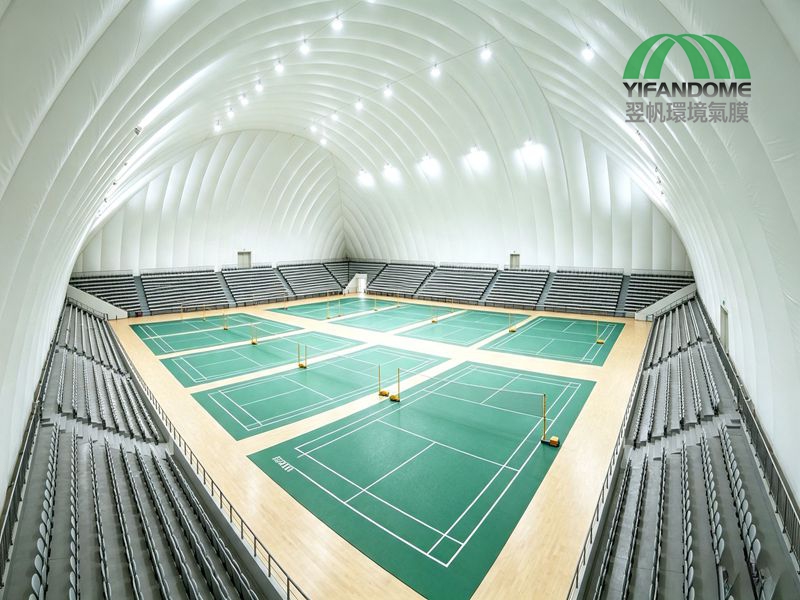 Multi-Sports-AirDome-Badminton-Courts-With-Stands