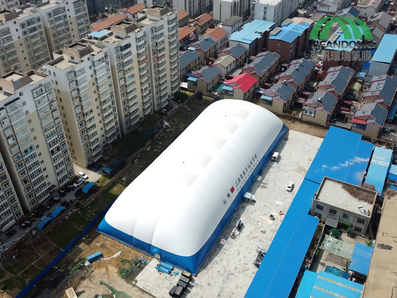 Translucent Air-Supported Membrane for Basketball Courts