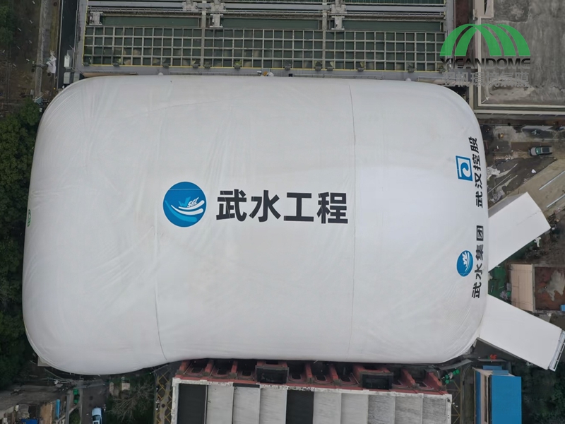 Flame-Retardant Prefabricated Dust-Proof Foundation-Pit Air Dome Cover
