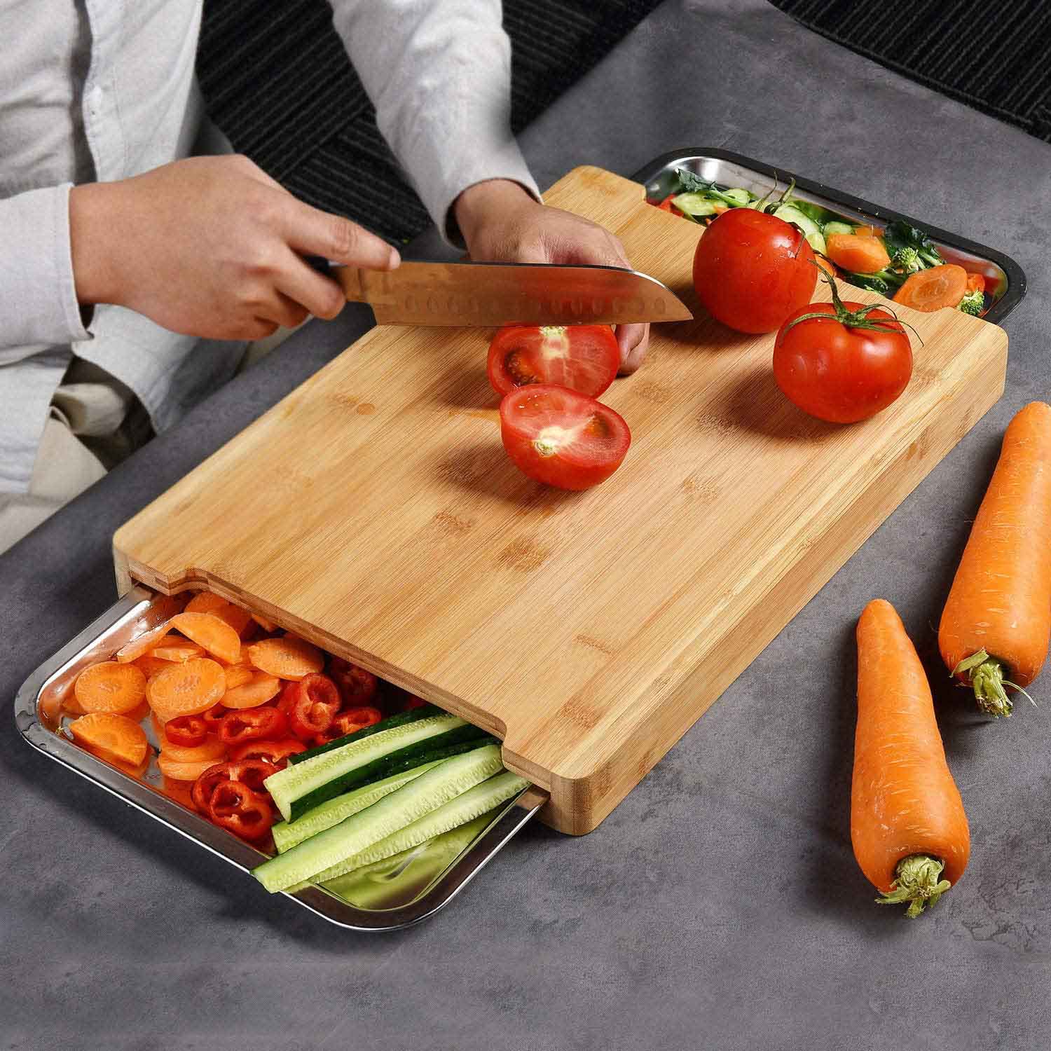 Bamboo Cutting Board with 2 Stainless Steel Containers HB01312 (7).jpg