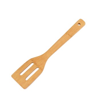 Bamboo Slotted Turner Spatula | 13-Year Factory Quality