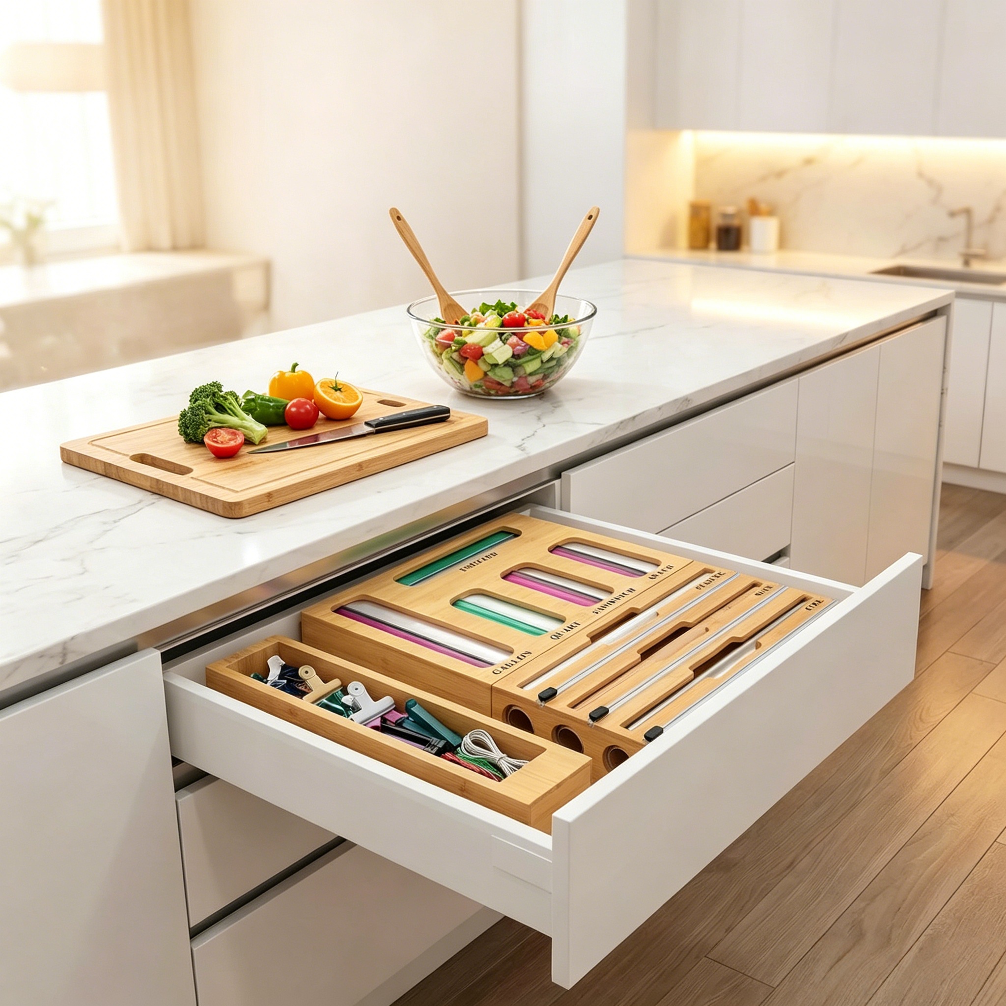 Decluttering the Modern Kitchen: Embracing the "Invisible Drawer" Design Trend