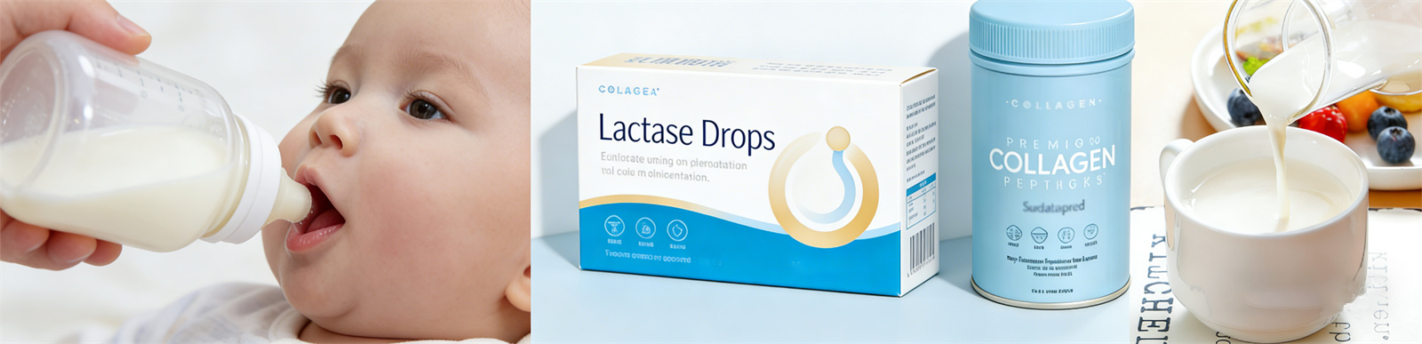 Aplicación de lactasa