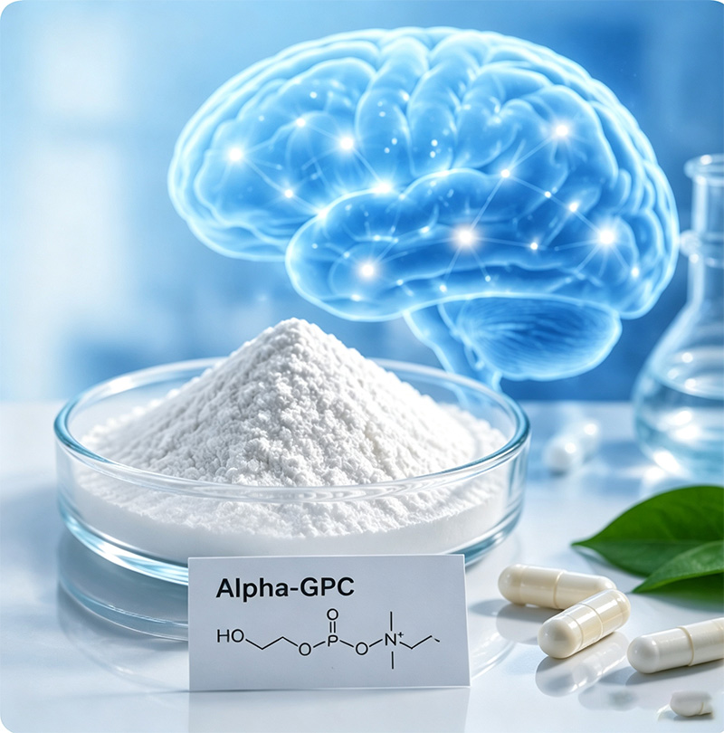 Alpha-GPC: Desbloqueando el potencial de la salud cognitiva y el rendimiento cerebral.