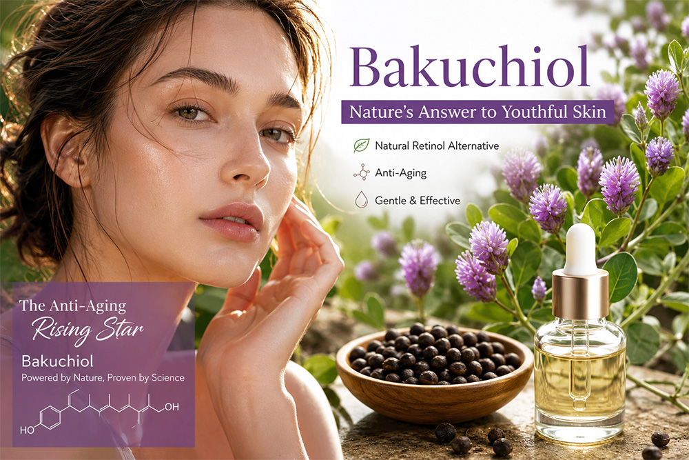 Charla de Shineherb sobre nutrición | Bakuchiol: una estrella en ascenso en la lucha contra el envejecimiento