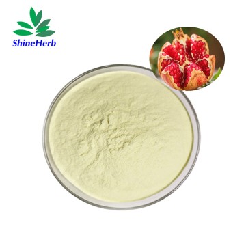 Shineherb liefert Ellagsäurepulver CAS 476-66-4 Granatapfelschalenextrakt, kosmetischer Rohstoff