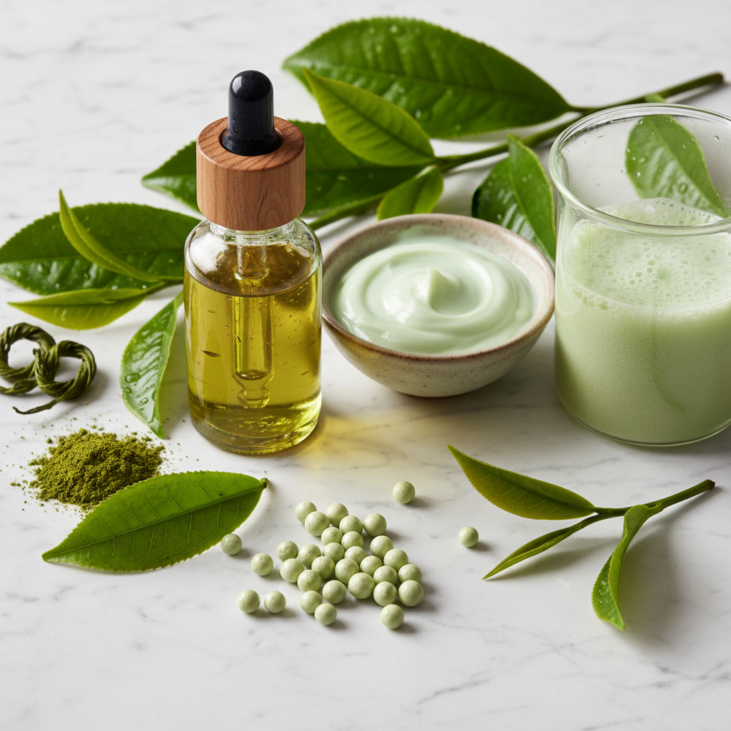 Green Tea Extract For Cosmetic Formulations