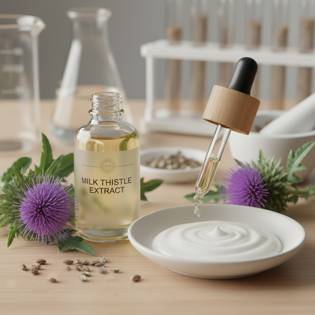 Milk Thistle Extract For Cosmetic Formulations