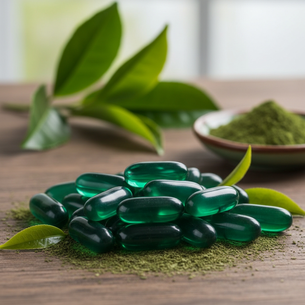Green Tea Extract For Nutritional Capsules
