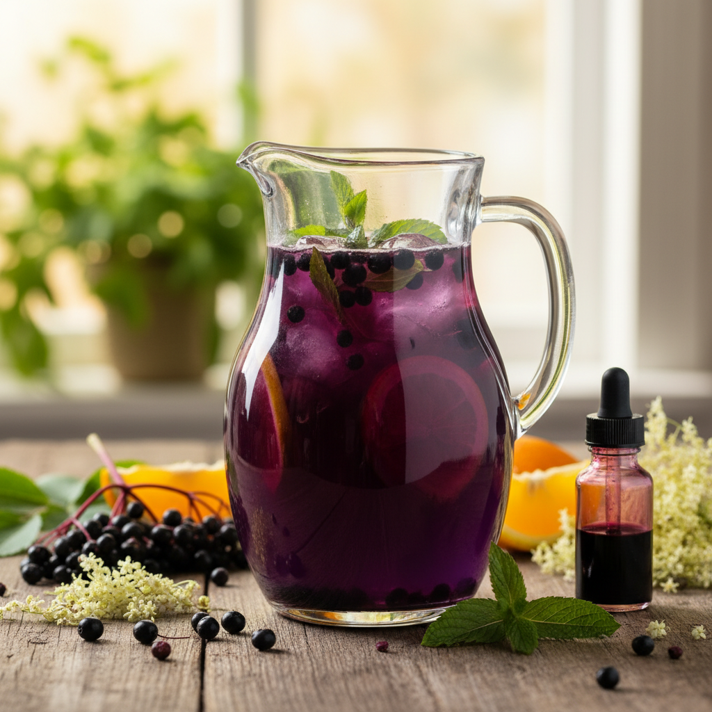 Elderberry Extract For Wellness Beverages