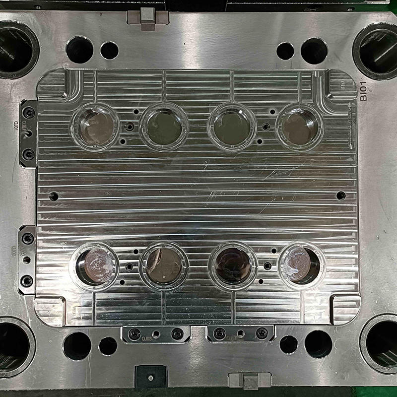 Injection mold Packaging mold Cosmetic mold multi-cavity mold flip mold automatic thread release mold three plate mold