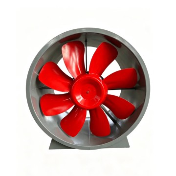Ventilateur axial d'extraction de fumée d'incendie à haut débit