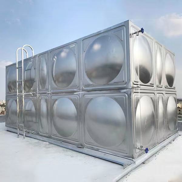 Tangki Air Keluli Tahan Karat Modular SUS304 untuk Projek Tropika, Pesisir Pantai, HVAC & Kebakaran Asia Tenggara