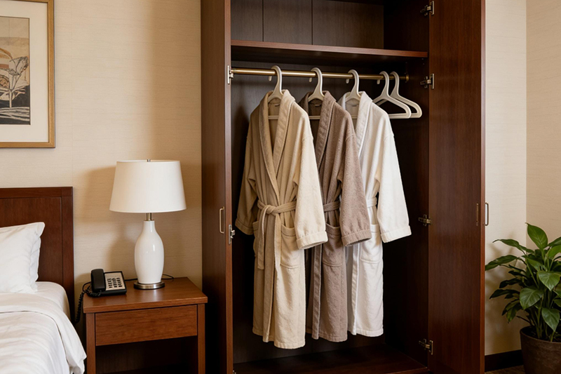 Boutique Hotel Disposable Eco-essential: Molded Pulp Clothes Hangers