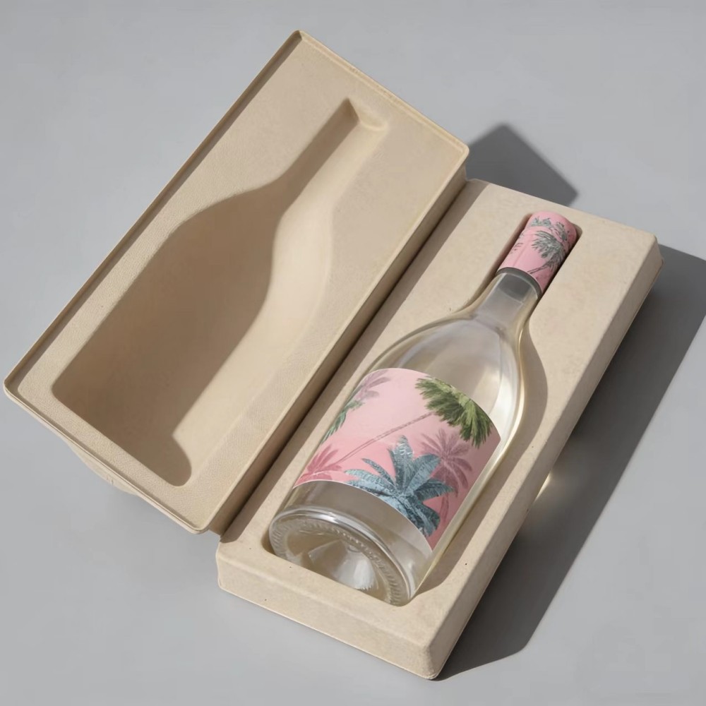 Custom Molded Pulp Wine Packaging: Elevate Your Brand Story with 100% Sustainable Gift Sets