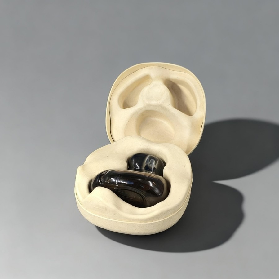 Custom Wet-Pressed Molded Pulp Eco Friendly Sustainable Luxury Perfume Packaging for Premium Fragrance Brands