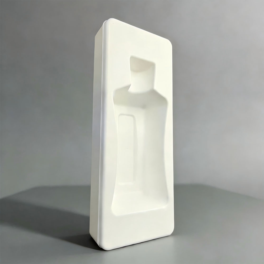 Molded Pulp Wine Bottle Packaging Box & Inner Tray