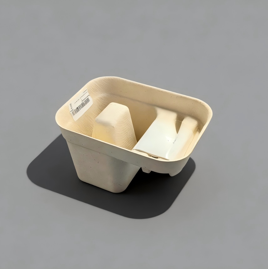 Biodegradable Desk Organizer with Phone Stand Sustainable Plant Fiber Stationery Holder.png