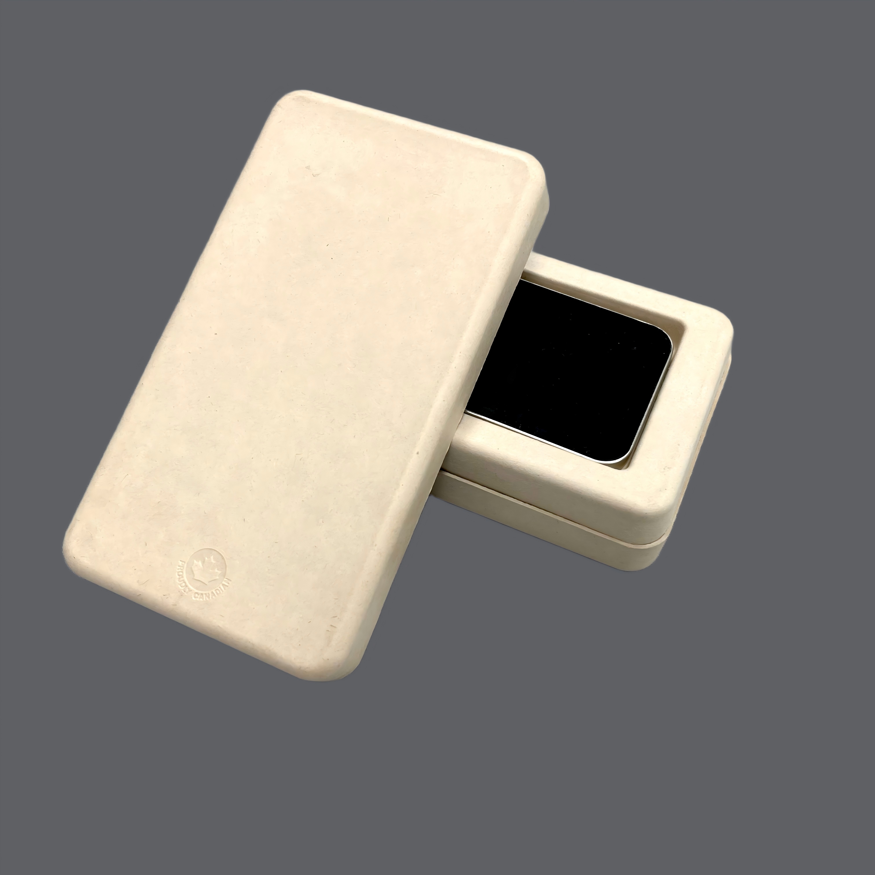 Biologisch abbaubares Handy-Geschenkset mit individueller Innenschale