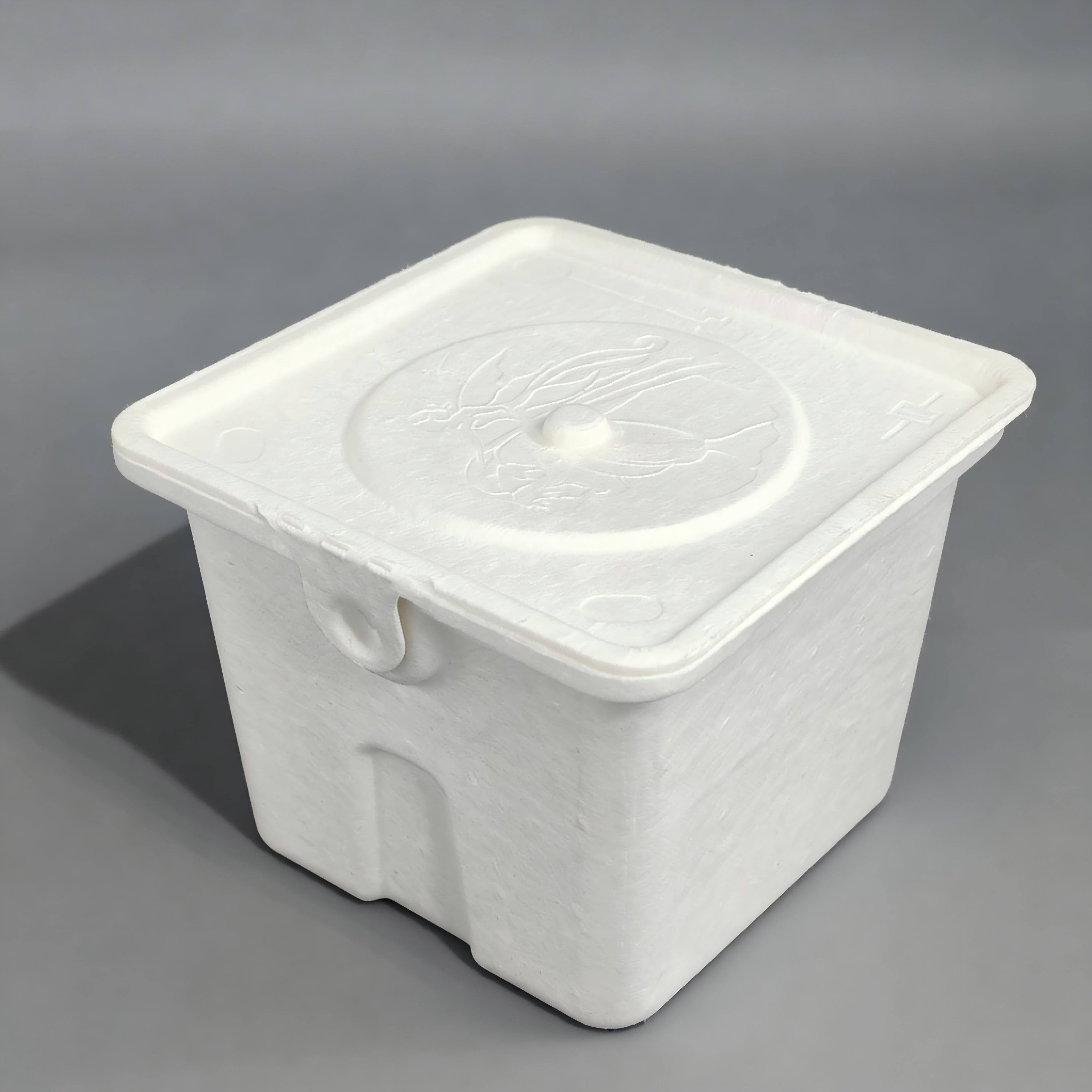 Molded Fiber Clamshell Fragrance Gift Box