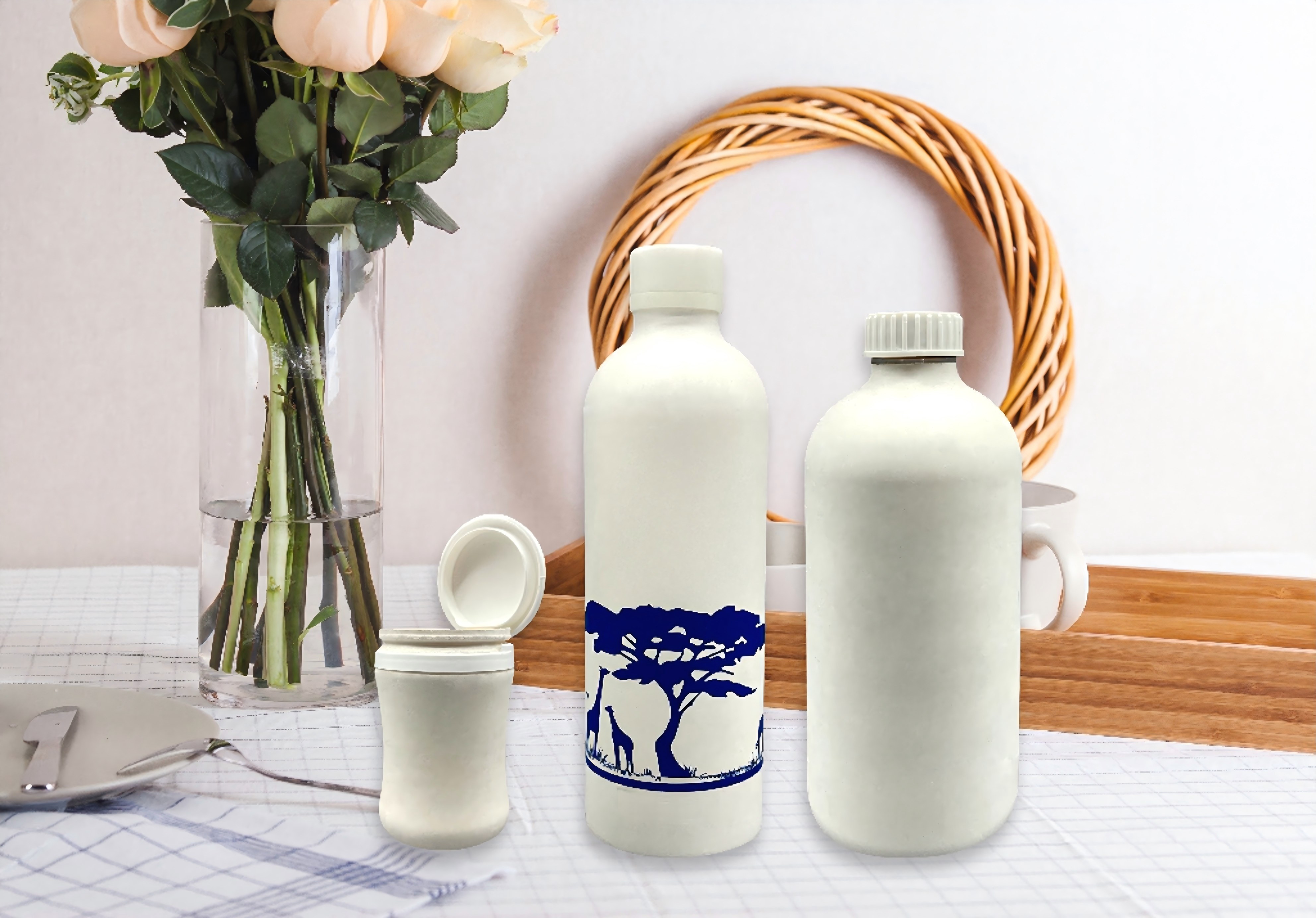 Sustainable Packaging Innovation —ESEN Molded Pulp Bottle & Plastic-Reduced B...