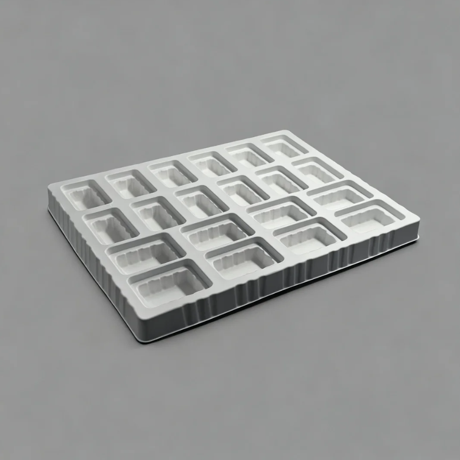 Biodegradable Compostable Molded Fiber Chocolate Tray Package