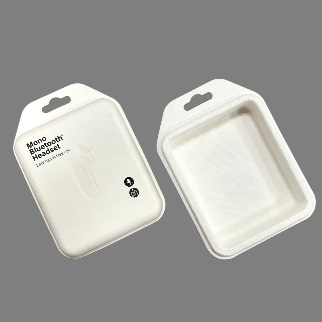 Wet-Pressed Pulp Earphone Box