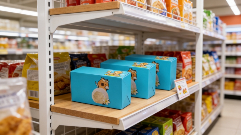 Paper folding box package