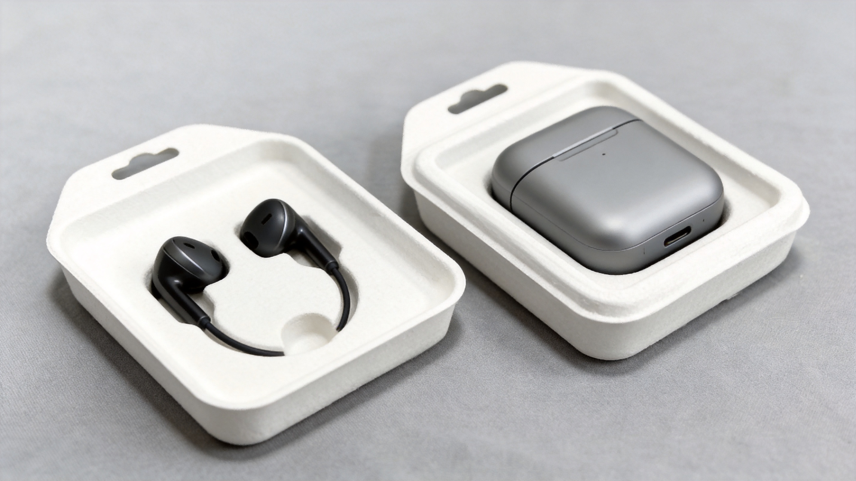 Wholesale Molded Pulp Earphone Case