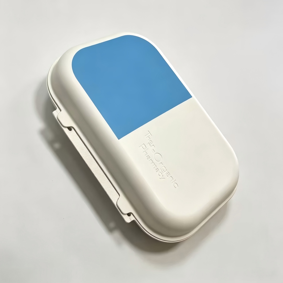 Boîtes à clapet biodégradables pour médicaments...