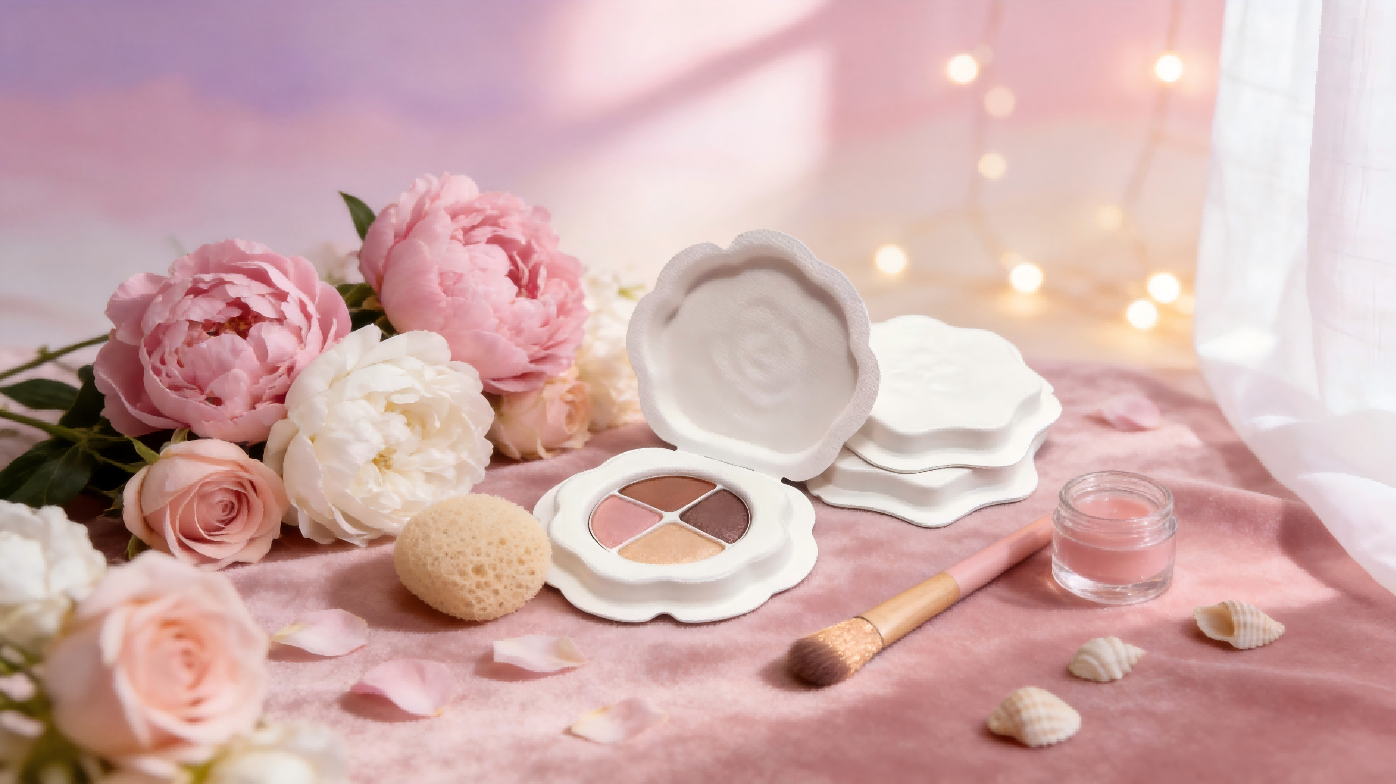 Poudre compacte biodégradable