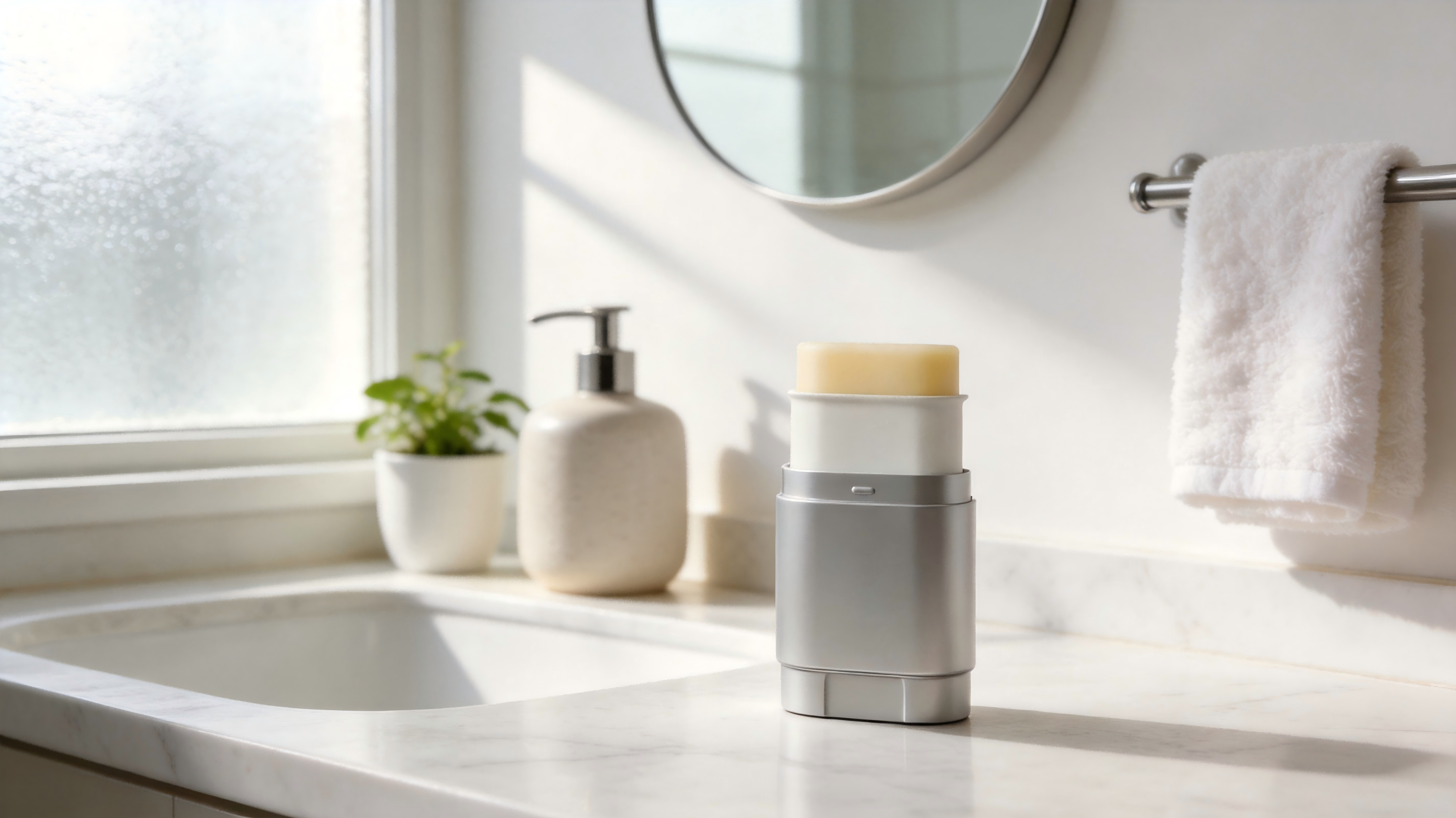 fournisseur d'emballages de recharge de déodorant durables