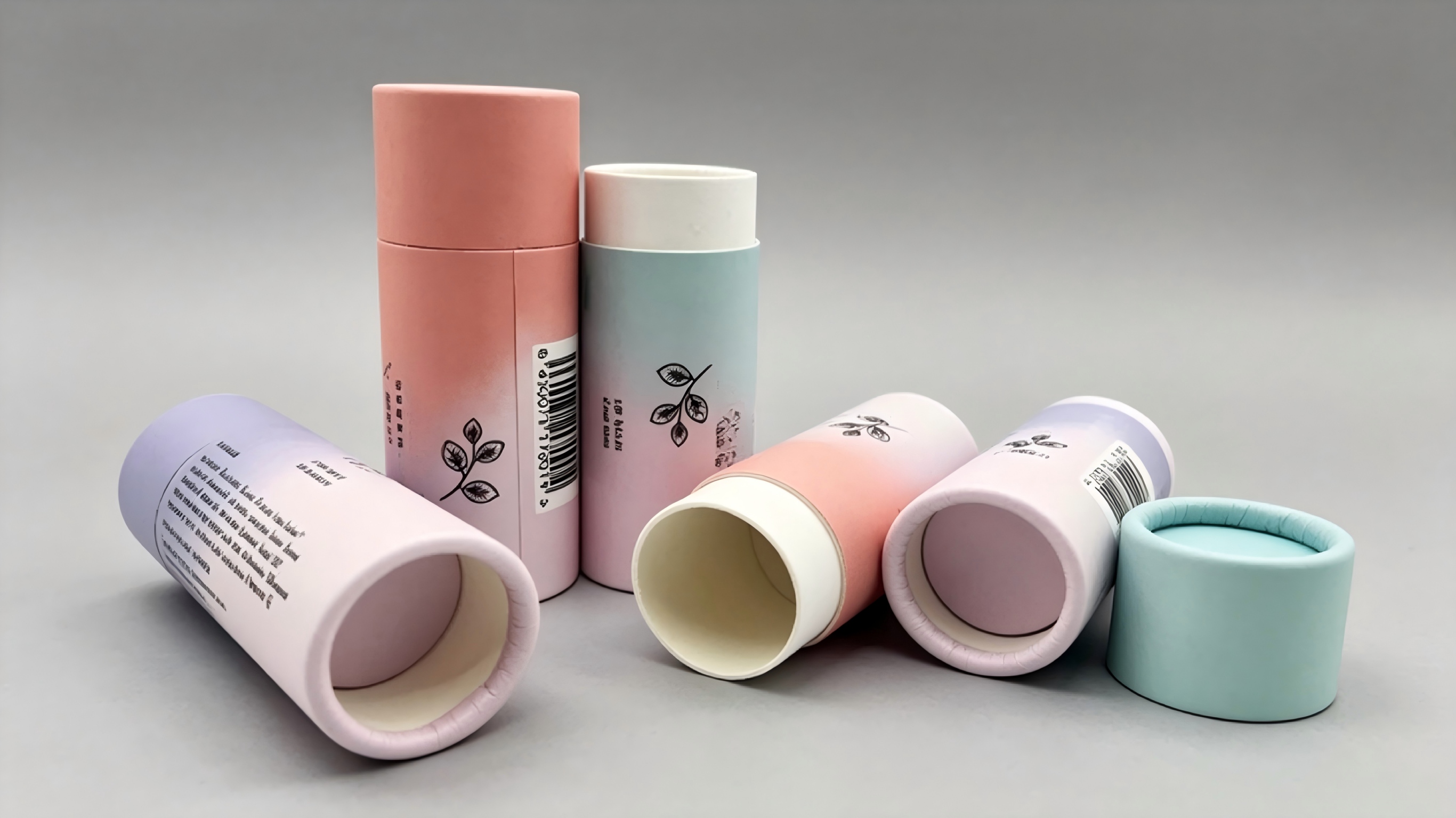 Hersteller von Deodorants in Papierhülsen: Eco Push-Up Tubes