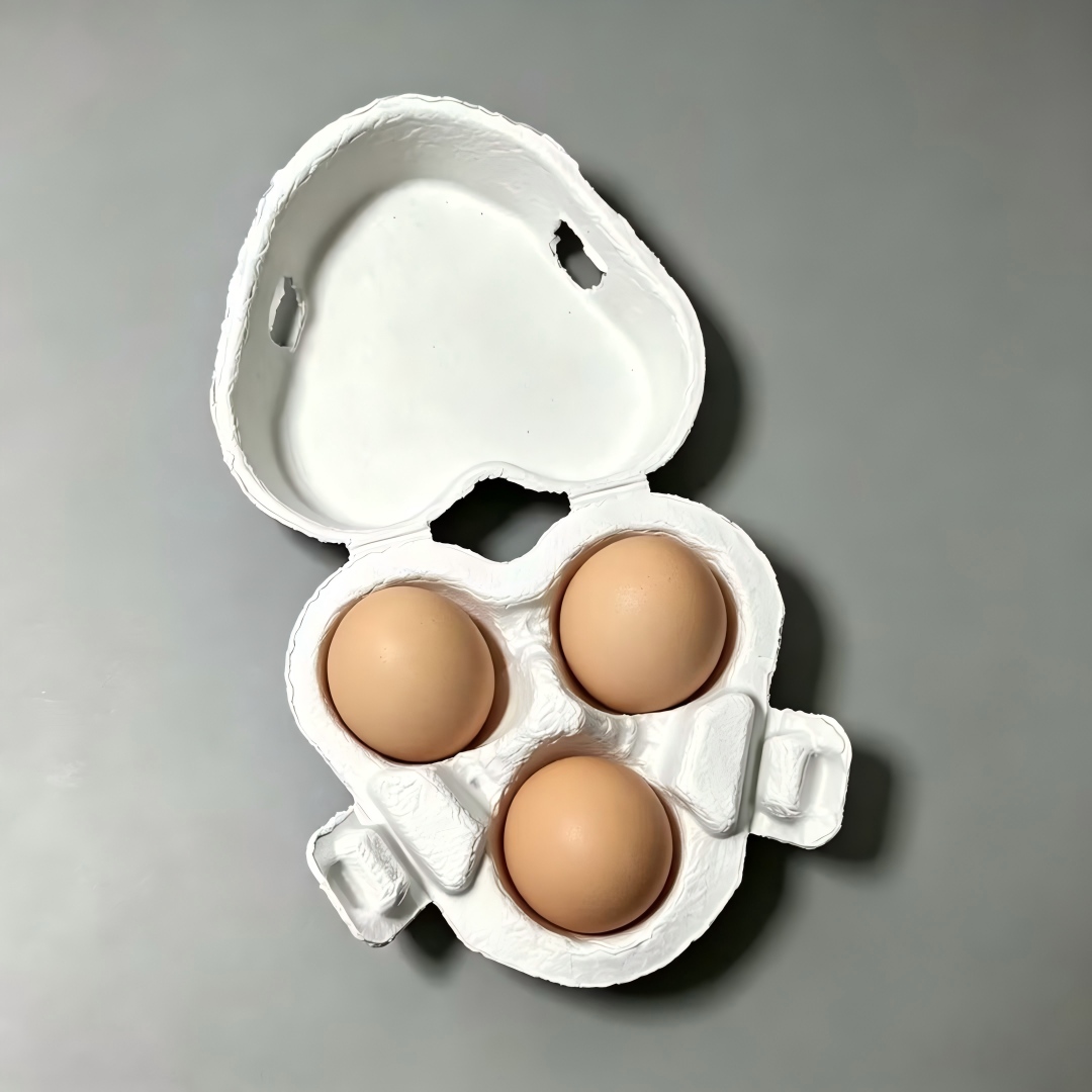 Pâte moulée pressée à sec à 3 cellules en forme de cœur...